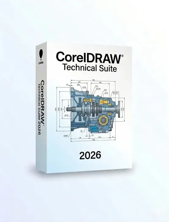 ✅ CorelDRAW Technical Suite 2026 • Okamžité doručení • Roční licence