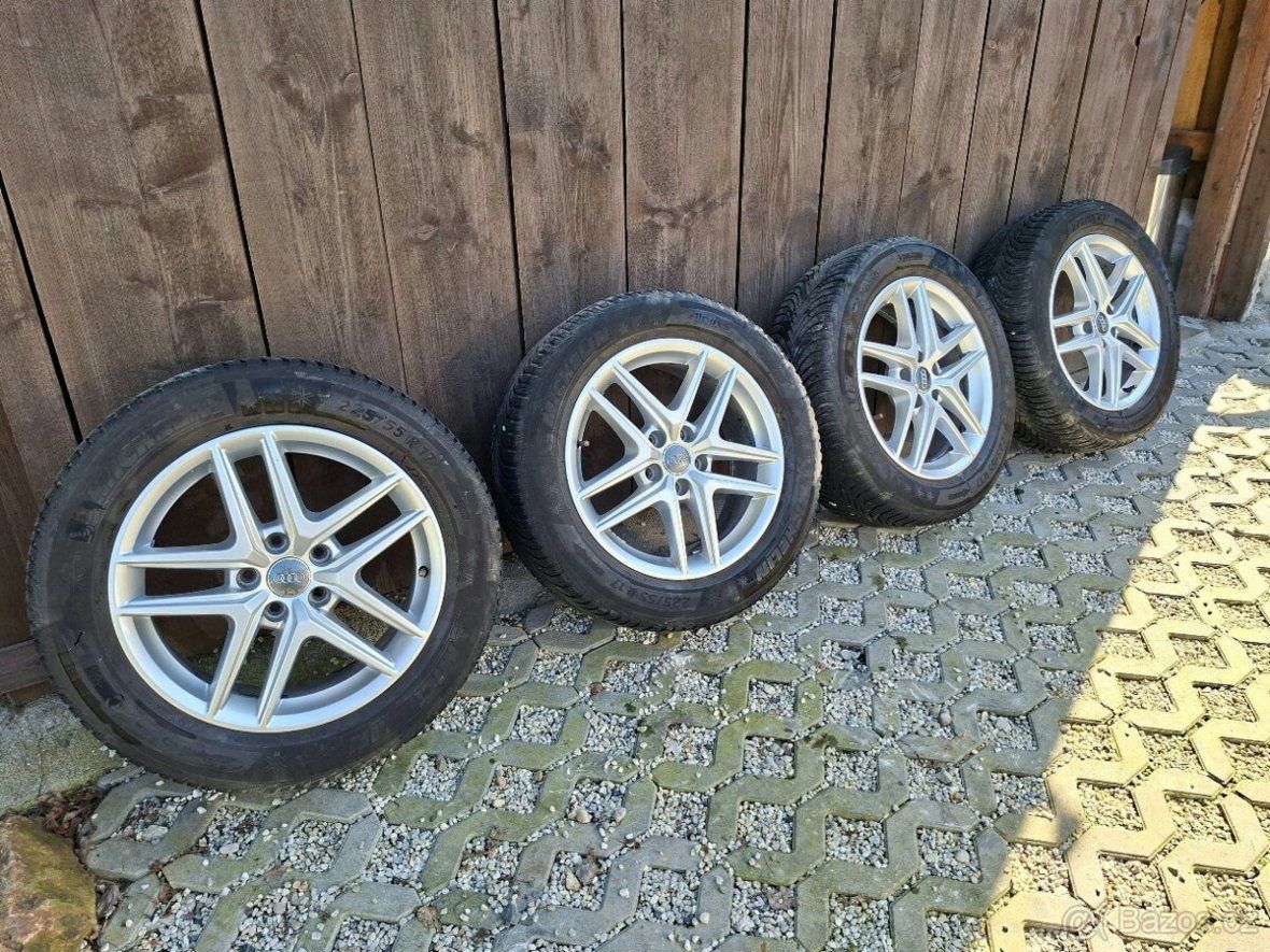 Alu kola 5x112 R17 ET 28 oroginál Audi +