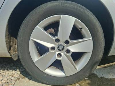Alu kola 5x112 R16 originál Škoda sada k