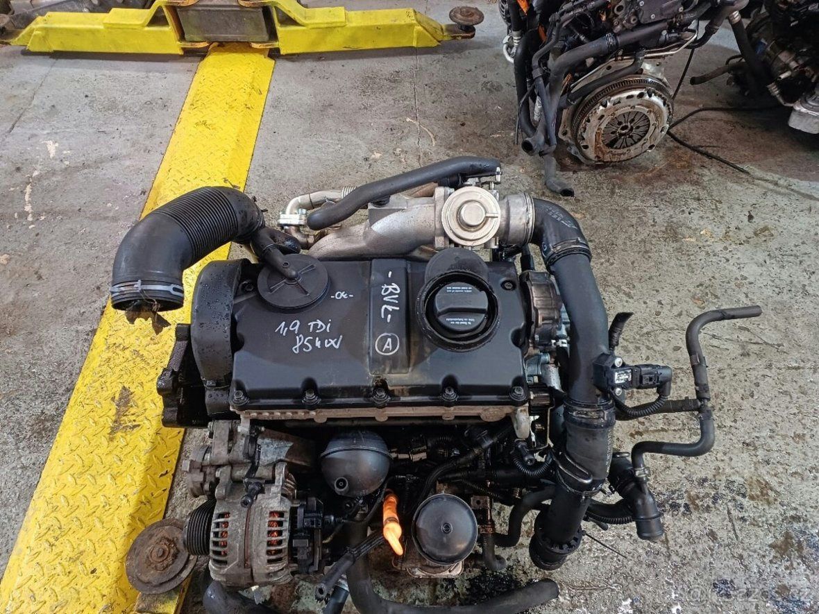 Motor 1,9TDi 96kW, typ BVK kompletní