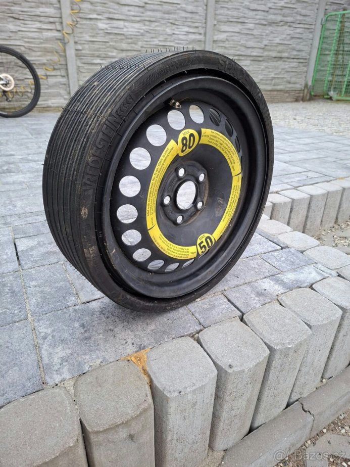 Dojezdové kolo rezerva 5x100 R15 nová