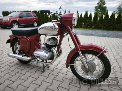 Jawa 350/354 Kývačka, silniční cestovní