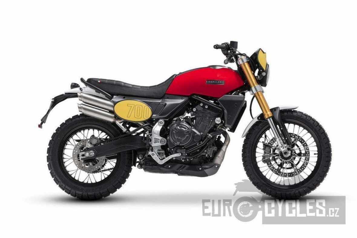 Fantic Caballero 700 Scrambler, silniční enduro