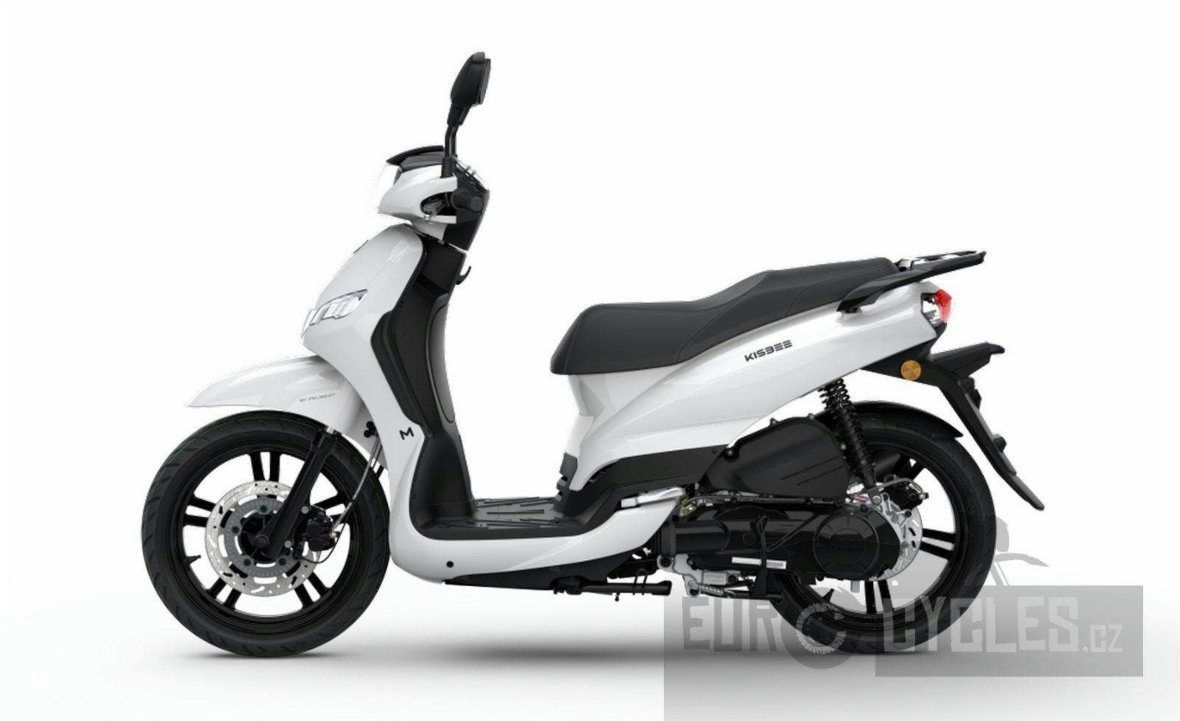 Peugeot Kisbee M 125 ANTARCTICA WHITE Euro 5+,