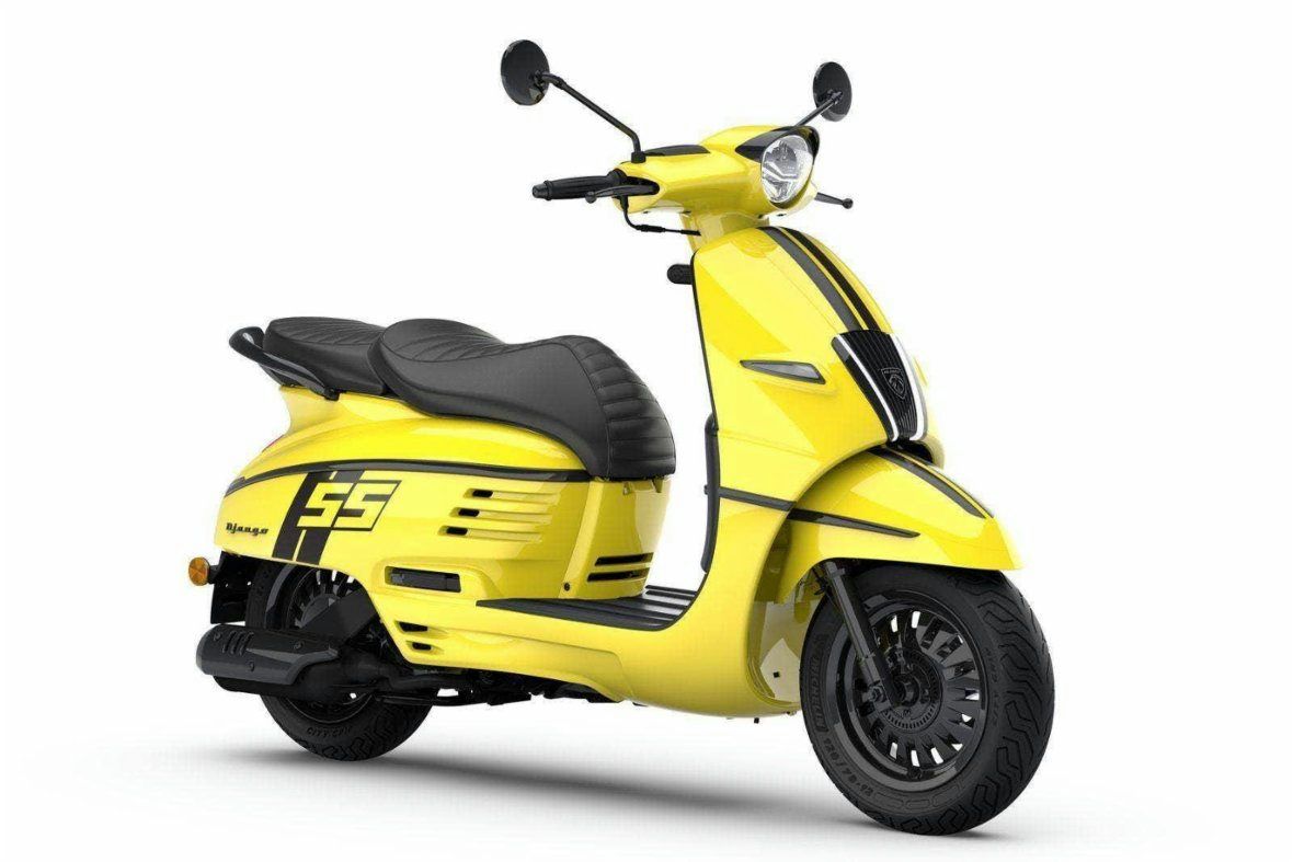 Peugeot DJANGO 125I SPORT CARIBBEAN YELLOW, skútr