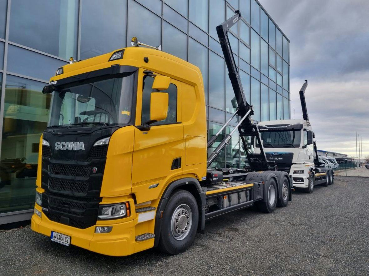 Scania, pro přepravu kontejnerů