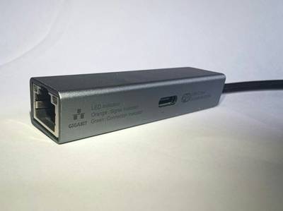 USB-C Gigabit LAN s 65W PD
