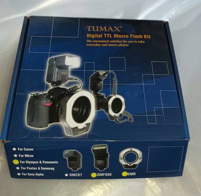 TTL blesk Tumax DMF880 s makro DMR