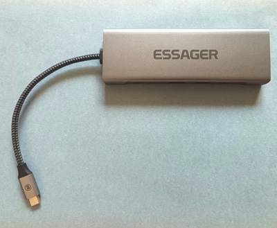 USB-C 100W PD M.2 NVMe dock hub