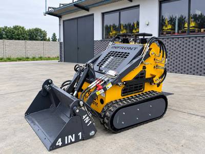 Mini pásový nakladač YF380 25 HP 890 kg