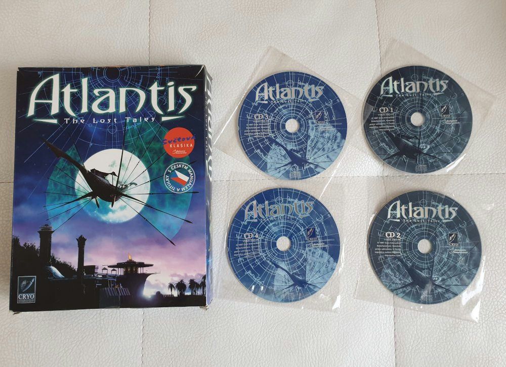 PC hra Atlantis: The Lost Tales (box)