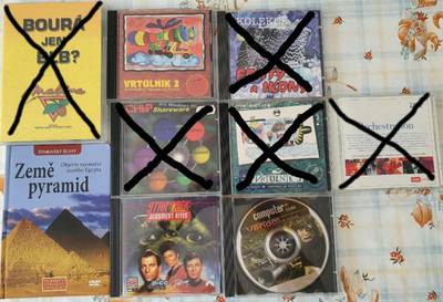 Historický origo soft/audio na CD/DVD