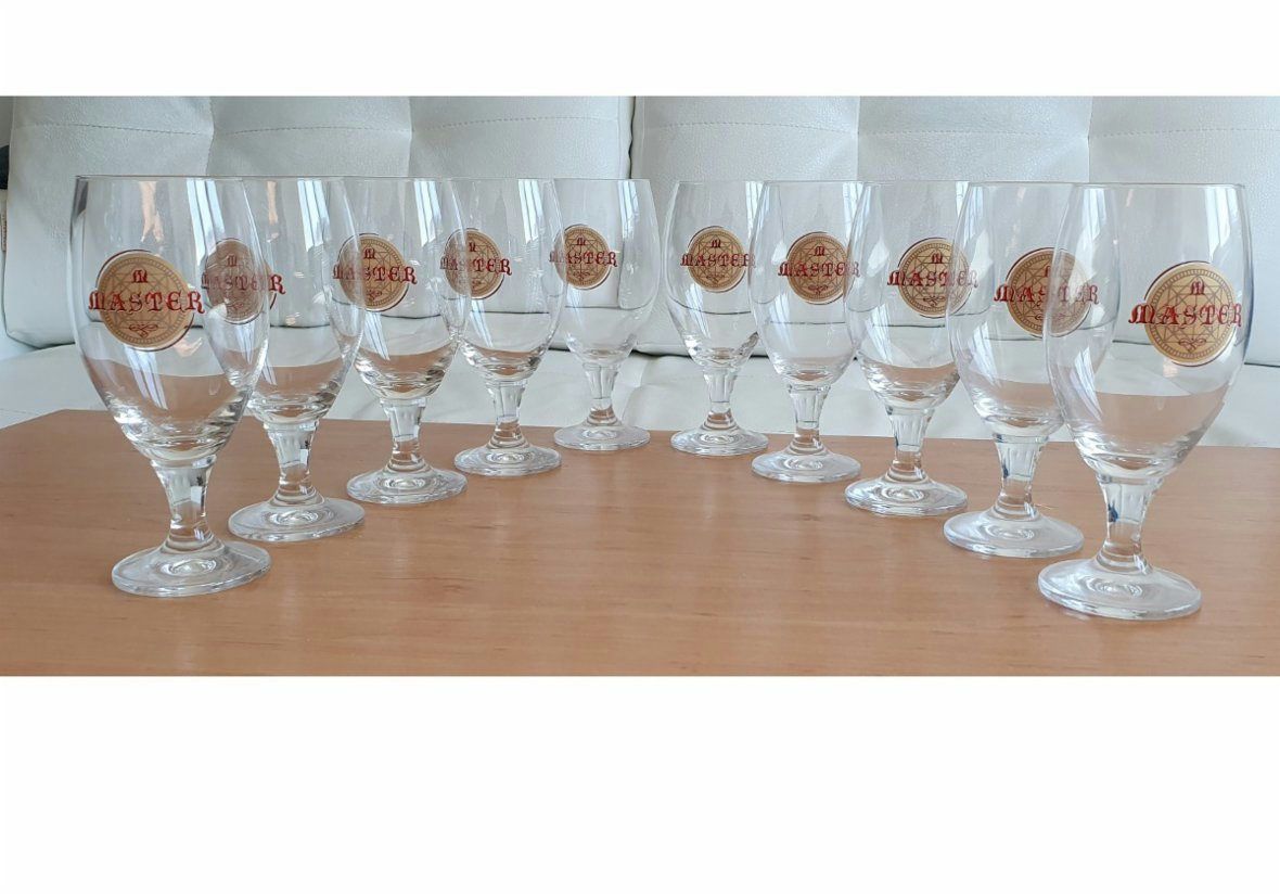 Poháry číše sklenice Master 0,3l,10 kusů