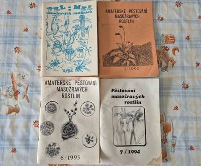 Pel-mel masožravé rostliny - 4 publikace