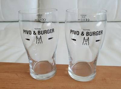 Skleničky z Karlínského Pivo&Burger 2017