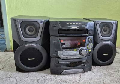 Hifi věž Panasonic SA-AK25 - měnič 5 cd